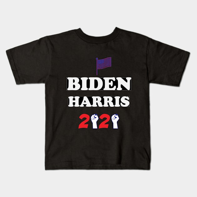 Biden Harris 2020 t- shirt Kids T-Shirt by MBshirtsboutique